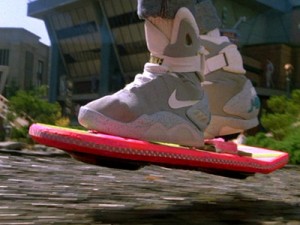 Nike's product placement in Back to the Future